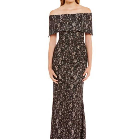 ivory tea length dress with sleeves